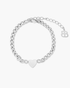 Qalb Tad-Deheb Engravable Bracelet Silver