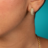 Aurelia Pavé Huggies