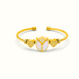 Tulipan Charm Bangle