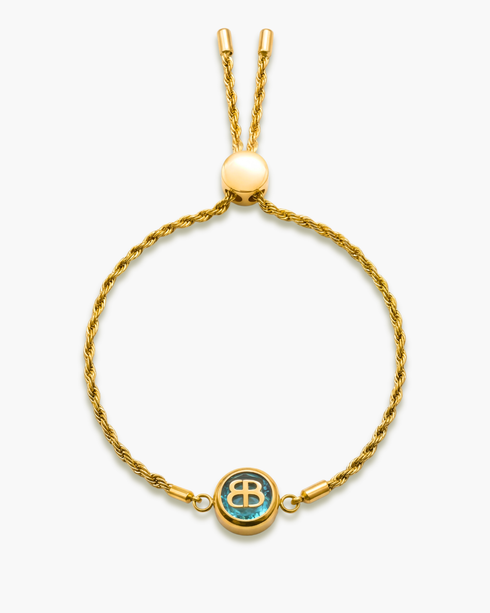 MĦABBA March Birthstone Bracelet - Calm