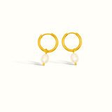 Lea Freshwater Pearl Dangling Earrings
