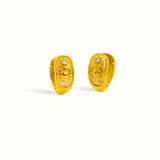 Cancer Huggie Earrings