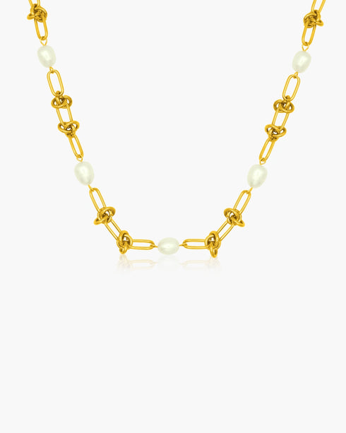 Entwine Freshwater Pearl Necklace