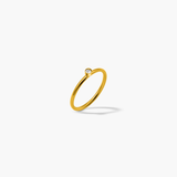 Petite Solitaire Ring