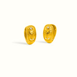 Capricorn Huggie Earrings
