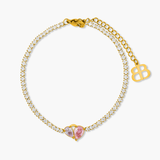 Dual Drop Tennis Bracelet