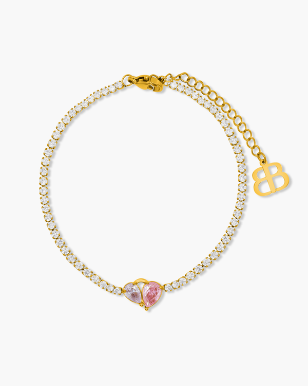 Dual Drop Tennis Bracelet