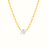 Crystal Duo Necklace