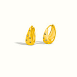 Golden Sky Hoop Earrings