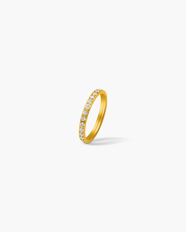 Golden Eternity Ring