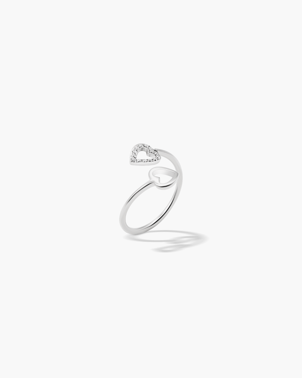 Duetta Ring Silver