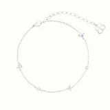 Rosalie Anklet Silver