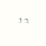 Delphine Stud Earrings Silver