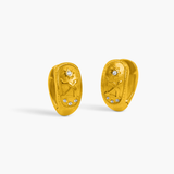 Sagittarius Huggie Earrings