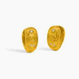 Pisces Huggie Earrings