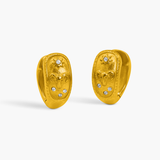 Aries Huggie Earrings