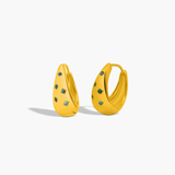 Golden Sky Hoop Earrings