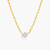 Crystal Duo Necklace