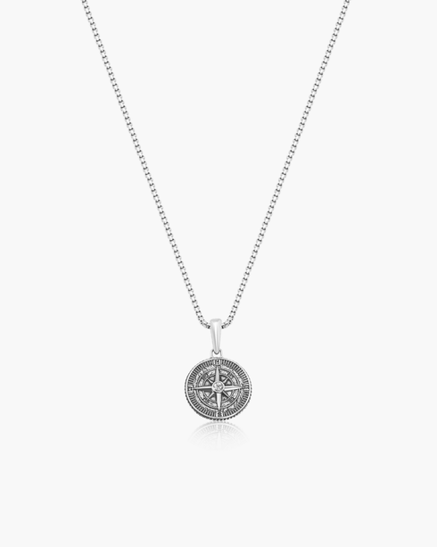 Wayfinder Necklace Silver (Men)