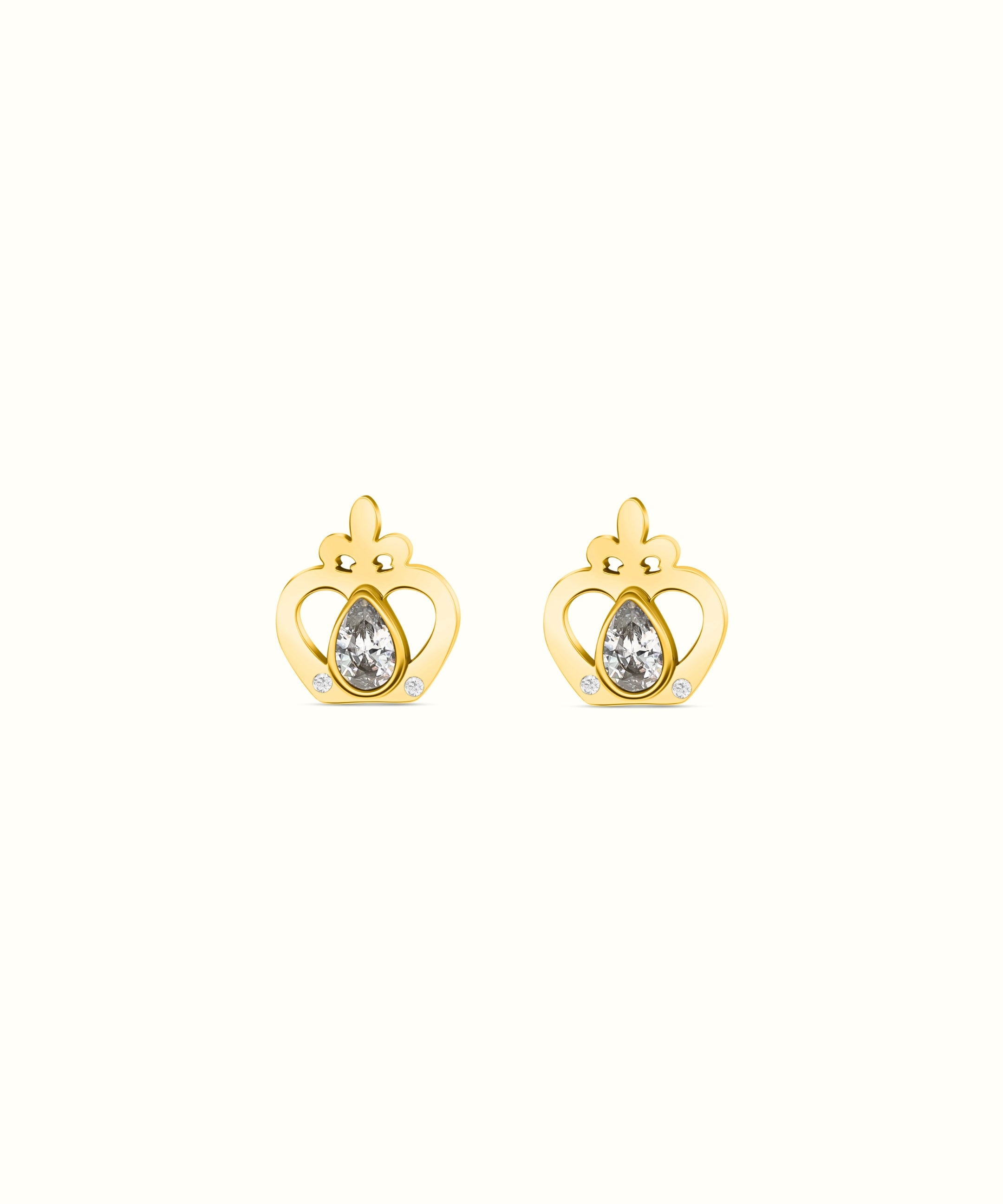 Reġina Birthstone Stud Earrings