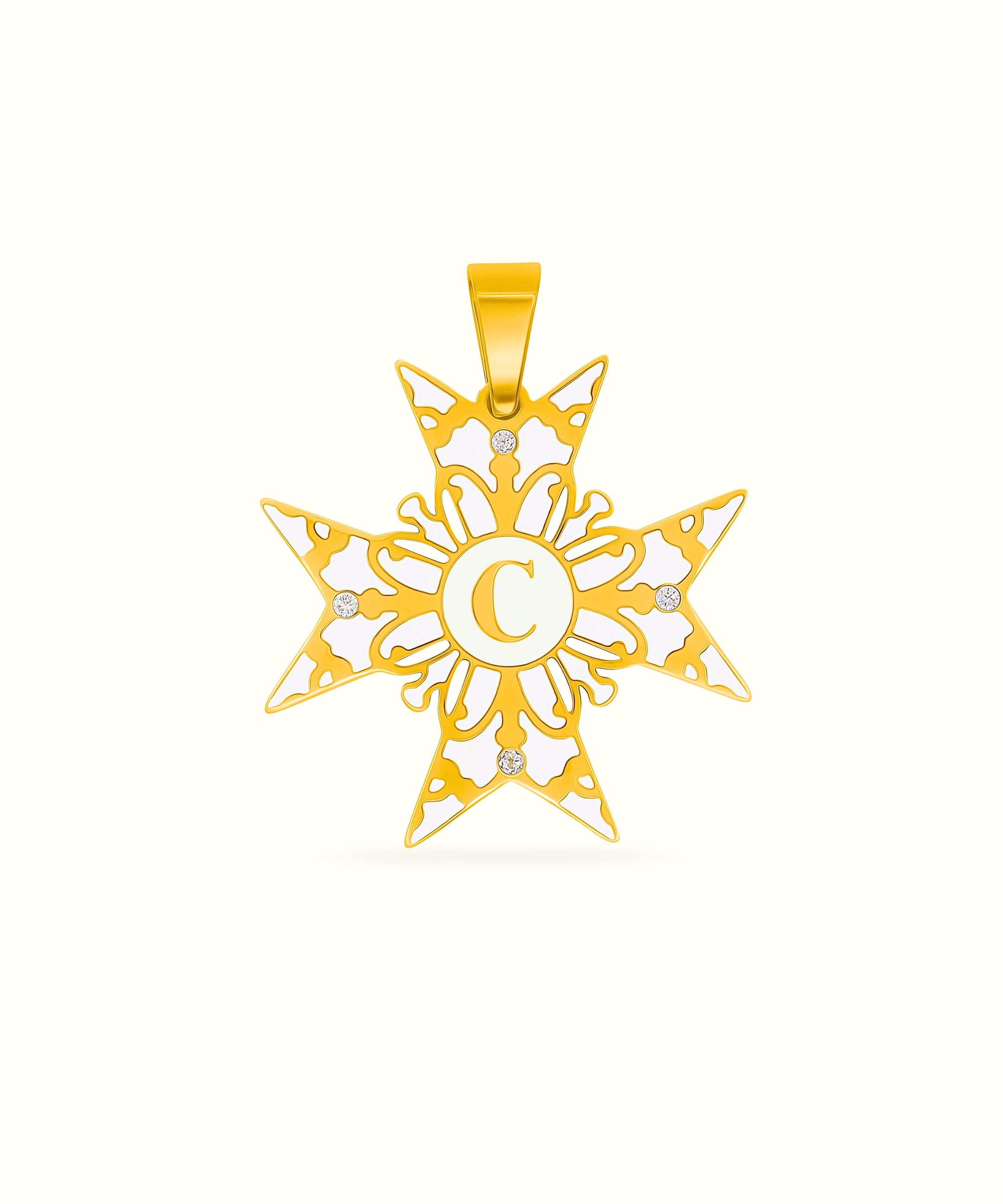 Art Twelidi Initial Pendant