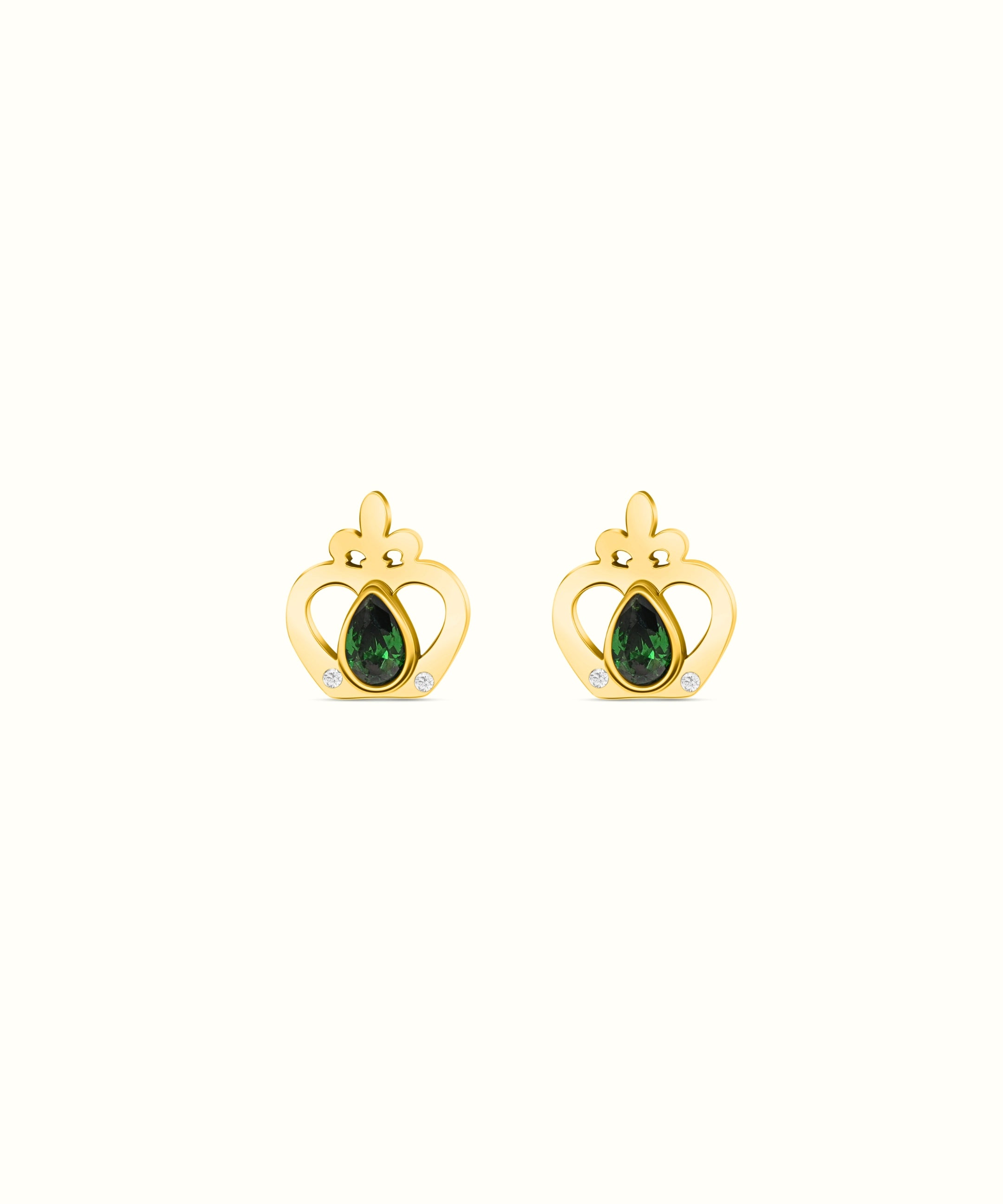Reġina Birthstone Stud Earrings