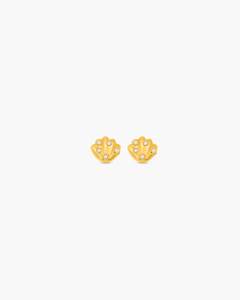 Maris Shell Stud Earrings