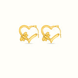 Bee My Love Hoop Earrings