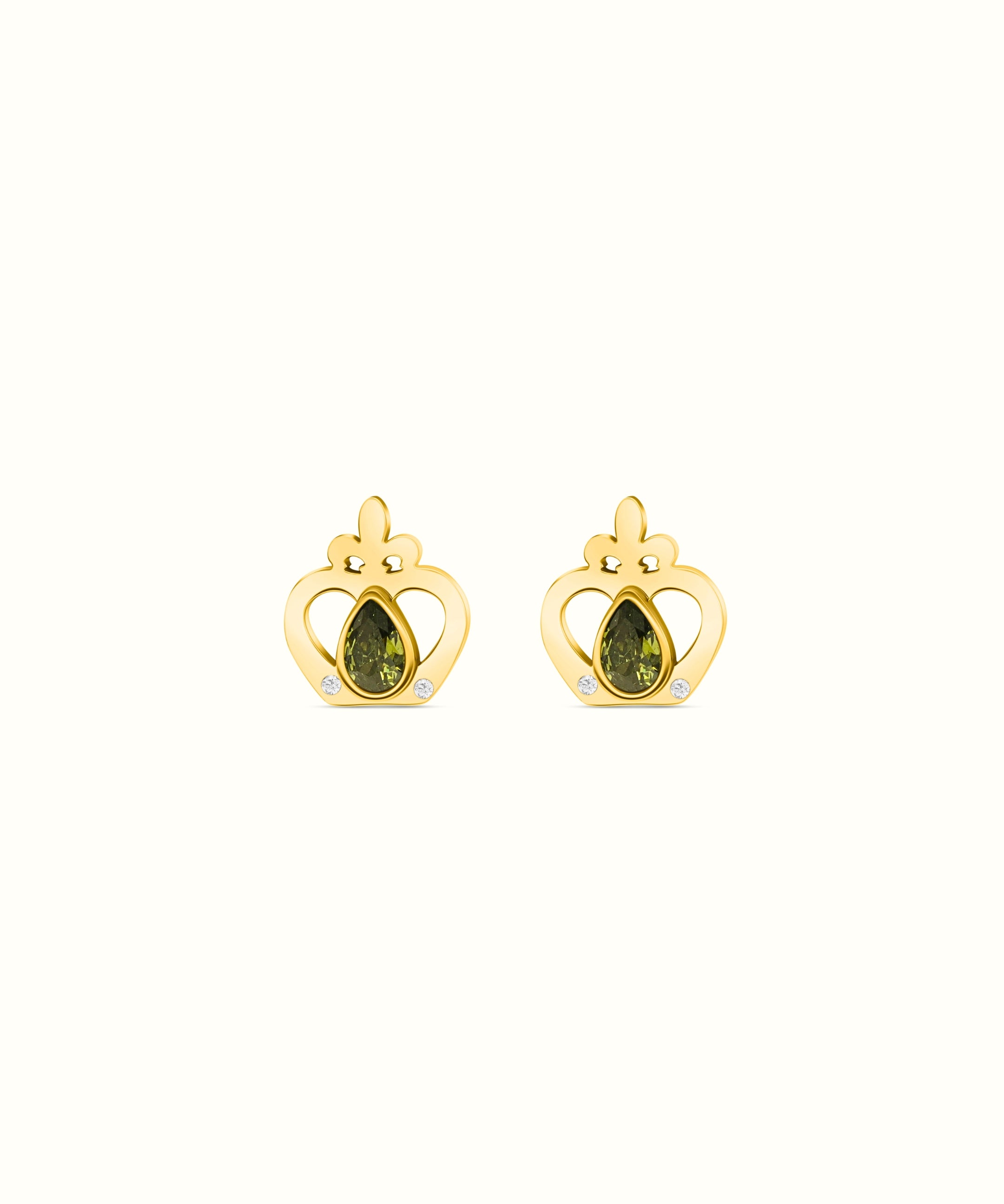 Reġina Birthstone Stud Earrings