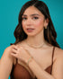 Golden Weave Hoop Earrings