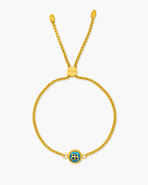 MĦABBA September Birthstone Bracelet - Wisdom