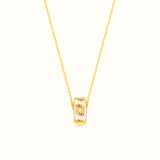 The Day's First Kiss Ring Necklace (Hope)