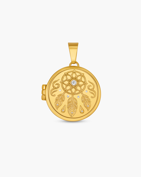 Peace Photo Locket Pendant