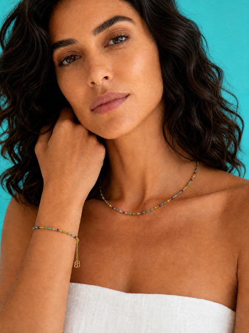 Joyful Bead Necklace