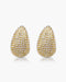 Lacrima d’Oro Statement Stud Earrings