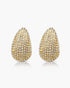 Lacrima d’Oro Statement Stud Earrings