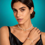 MĦABBA Signature Freshwater Pearl Stud Earrings
