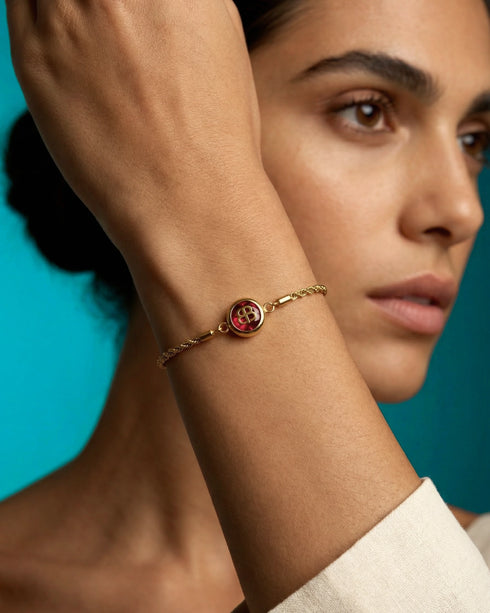 MĦABBA September Birthstone Bracelet - Wisdom