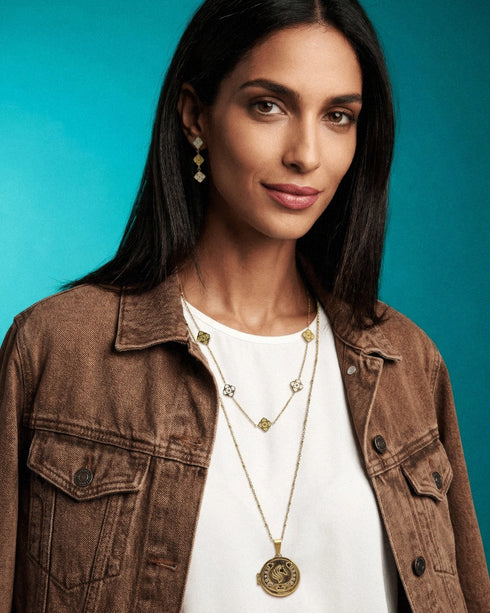 Strength and Fortune Photo Locket Pendant