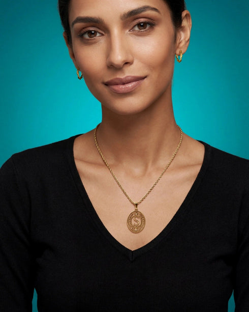 Royal Initial Pendants