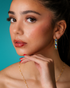 Mosaic Romantique Hoop Earrings