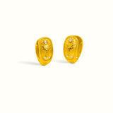 Capricorn Huggie Earrings