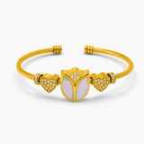 Tulipan Charm Bangle