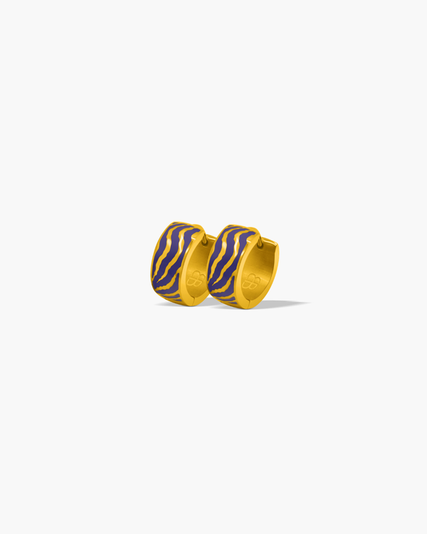 Tal-Iljun Huggie Earrings
