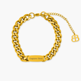 Leonardo Engravable Bracelet (Men)