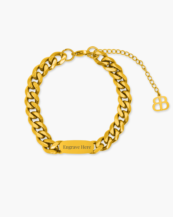 Leonardo Engravable Bracelet (Men)