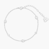 Talia Anklet Silver