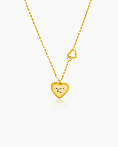 Love Story Engravable Necklace