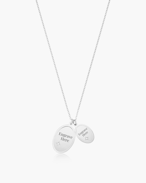 Dual Legacy Necklace Silver (Men)