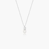 A Soft Promise Necklace Silver